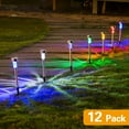 Wellgium Solar Lights Outdoor, OIF8 Solar Lights Garden Lights