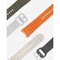 thumbnail image 5 of Genuine Samsung Galaxy Watch 7 6 5 Replacement Sport Band Rubber One Click Strap Orange Size S/M, 5 of 5