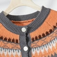 thumbnail image 6 of Bovemsi Womens Sweaters Cozy Women's Fun Autumn/Winter Retro Flower Long Sleeve Button Knitted Cardigan Sweater Business Casual Sweaters, 6 of 9