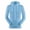 Sky Blue, variant on Full-Zip Men's Lightweight Jacket Breathable Sun Protection Hoodie Big and Tall Quick Dry Athletic Shirt for Fishing Hiking