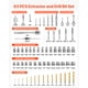 thumbnail image 2 of VEVOR Juego de Extractor de Tuercas y Tornillos Dañados 63 Piezas, con Partidor de Tuercas, Macho de roscar, Brocas, Llaves de Trinquete,Adaptadores Estuche, para Sacar Pernos Rotos Oxidados Pintados, 2 of 9