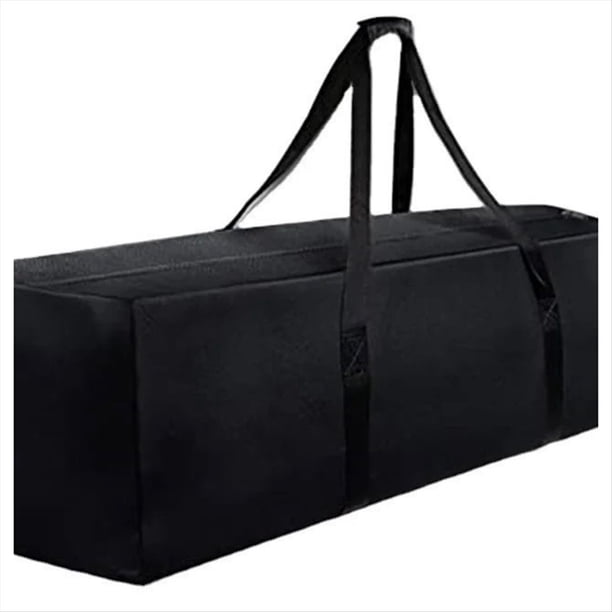 Bolsa de Lona Extragrande con Cremallera para Viajes, Acampadas, Almacenamiento de Equipo Deportivo, Bolsa de Equipaje Plegable Impermeable