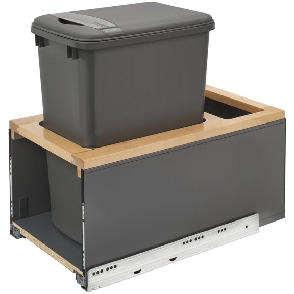 Rev-A-Shelf 5LB-1535OGMP-113 Legrabox 13-1/2"W Fully Assembled Pull Out Custom 35 Qt /