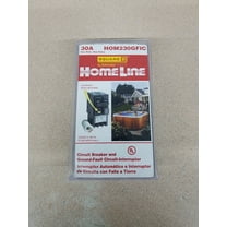 1 Pc of HOMELINE HOM230GFIC 30A 2 Pole GFIC Circuit Breaker