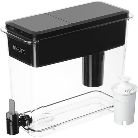 Brita Ultramax Water Filter Dispenser, 18 Cup - Black