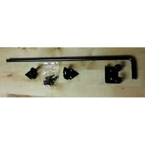 Everbilt 18 in. Black Cane Bolt