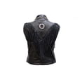 thumbnail image 4 of Dealer Leather LV428-XL Womens Leather Vest with Nylon Lining Bone & Beads - Extra Large, 4 of 4