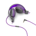 thumbnail image 5 of JLab JBuddies Studio On-Ear Wired Kids Headphones 2-in-1 Bundles, 3.5mm Plus USB-C Adapter, Volume Safe, Folding, Purple, 5 of 10
