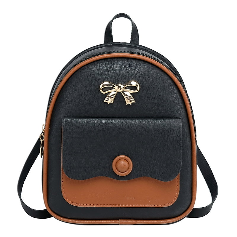 Korean Style Waterproof Backpack, Black