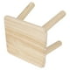 thumbnail image 4 of Taburete con escalón, taburete multiusos de madera para el hogar, banco para niños, probado profesionalmente, 4 of 8
