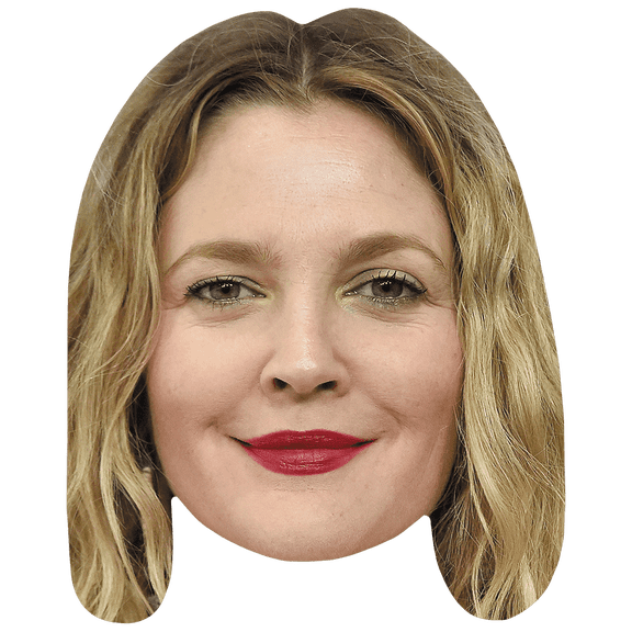 Drew Barrymore (Lipstick) Flat Cardboard Face