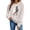 Beige#07, variant on Yteetum Fall Sweatshirts for Women Oversized Crewneck Long Sleeve Halloween Cute Ghost Print Hoodless Sweatshirt Womens Causal Round Neck Loose Lightweight Comfy Cotton Shirts