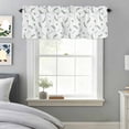 thumbnail image 3 of Farmhouse Eucalyptus Leaves Valances for Windows,Rod Pocket Valance for Kitchen Bedroom Bathroom Living Room, Summer Leaves Plant Window Valance Curtain Farmhouse Home Decor Short Curtains 42x12in, 3 of 9