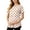 Orange, variant on Gytharion Women's Fashion Printed Breastfeeding Maternity Tops Crewneck Short Sleeve Pregnant Tshirts Casual Breathable Nursing Blouse