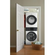 Electrolux 300 Series Gas Dryer Laundry Tower With Smartboost Technology, LuxCare Plus Wash System White ELTG7300AW