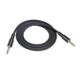 thumbnail image 2 of Cable auxiliar de 3,5 mm para auriculares, altavoces estéreo de coche, para cine en casa. negro, 2 of 9