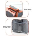 thumbnail image 4 of Bolsa De Pícnic Bolsa de picnic de doble capa Paquete de picnic impermeable para viajes de camping (gris) Sywqhk Para Estrenar, 4 of 9