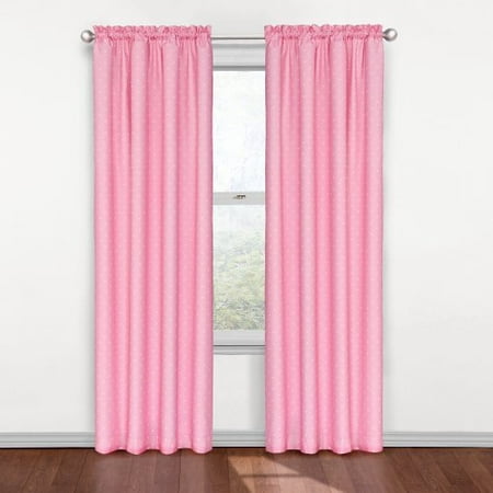 Eclipse Kids Curtains For Bedroom, Pink Curtains For Nursery