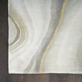 thumbnail image 4 of Nourison Prismatic Abstract Charcoal Grey 3'9" x 5'9" Area Rug, (4x6), 4 of 8