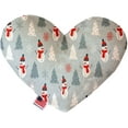 thumbnail image 2 of Mirage Pet 1318-CTYHT6 Look at Frosty Go Canvas Heart Dog Toy - 6 in., 2 of 2