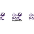 thumbnail image 3 of It's Not Drinking Alone if The Cat is Home 12 oz Stemless Tumbler, Stainless Steel Travel Cup|Lake Tumbler|Insulated with Leak Resistant Slide-Lock Lid, White, 3 of 7