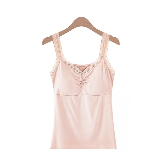 Pijama de manga corta para mujer, de moda, de color liso, con almohadilla para el pecho, sin aros de acero, ropa interior inferior, pijama de manga corta, top de algodón para mujer