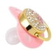 thumbnail image 5 of Chupete para bebé bling, chupete para bebe y clip para chupete, chupete para recién nacido de silicona suave y ultraligero para bebés de 6 a 18 meses, 5 of 7
