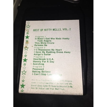 Best Of Kitty Wells Vol 2 8 Track Cassette