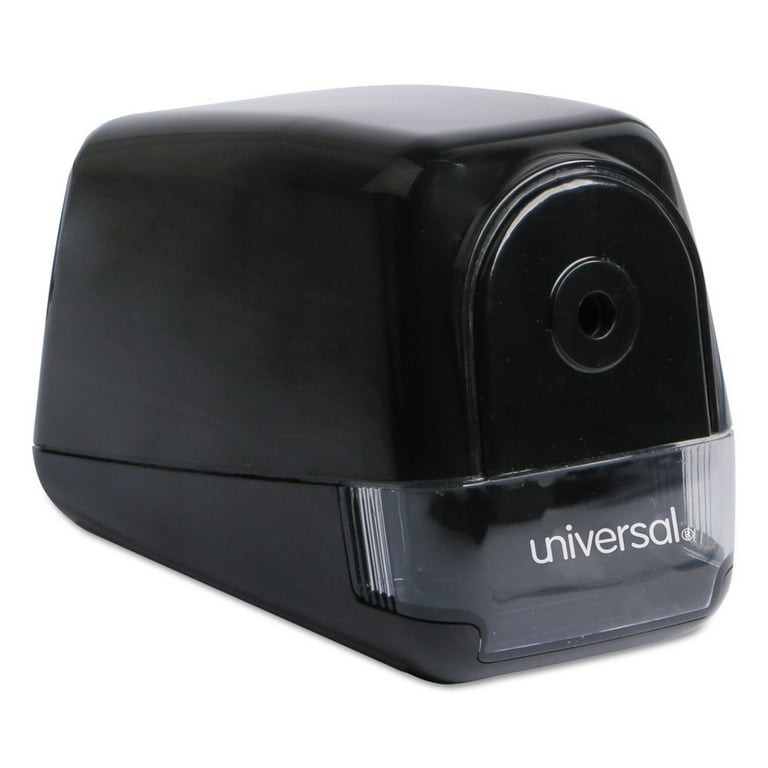 Electric Pencil Sharpener, AC-Powered, 3.13 x 5.75 x 4, Black Electric Pencil Sharpener, AC-Powered, 3.13 x 5.75 x 4, Black