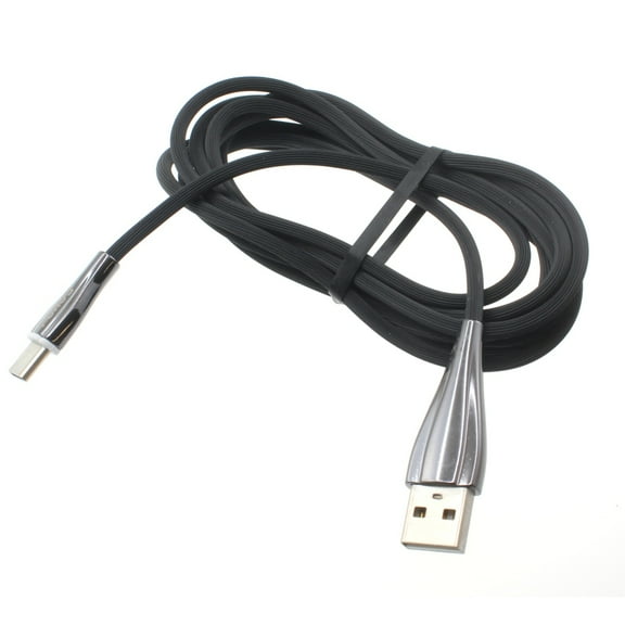 6ft USB Cable For Verve Connect, ZMax 11 - Type-C Charger Cord Power Wire USB-C Long TPE Fast Charge Sync High Speed for Consumer Cellular Verve Connect, ZMax 11