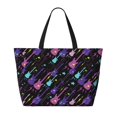 thumbnail image 2 of Fotbe Colorful Guitar Bolsa de Viaje para Playa - Resistente al Agua, Bolsa Tote de Gran Capacidad y Ligera con 7 Bolsillos para Mujeres y Hombres, 2 of 7