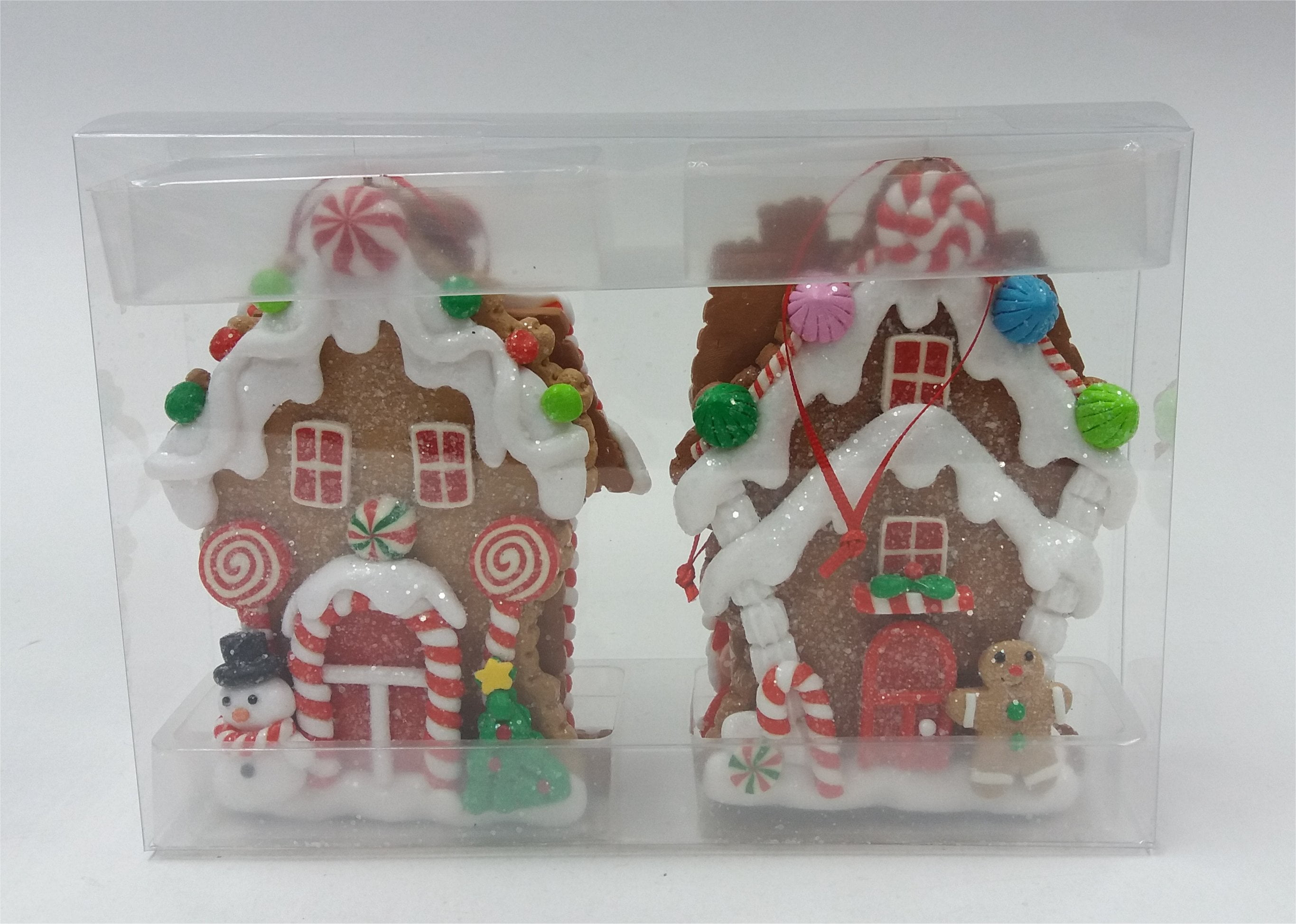 Holiday Time Gingerbread House, 4 Count, 4.5" - 5"