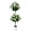 White, variant on Panapinka 4FT Silk Cloth + Plastic Artificial Geranium Plant, Blow Molded White Round Belly Pot, Faux Flowers for Home Garden Indoor Outdoor Decoration