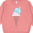 thumbnail image 3 of Inktastic Valentine's Day Ice Cream Cone Toddler Sweatshirt, 3 of 4