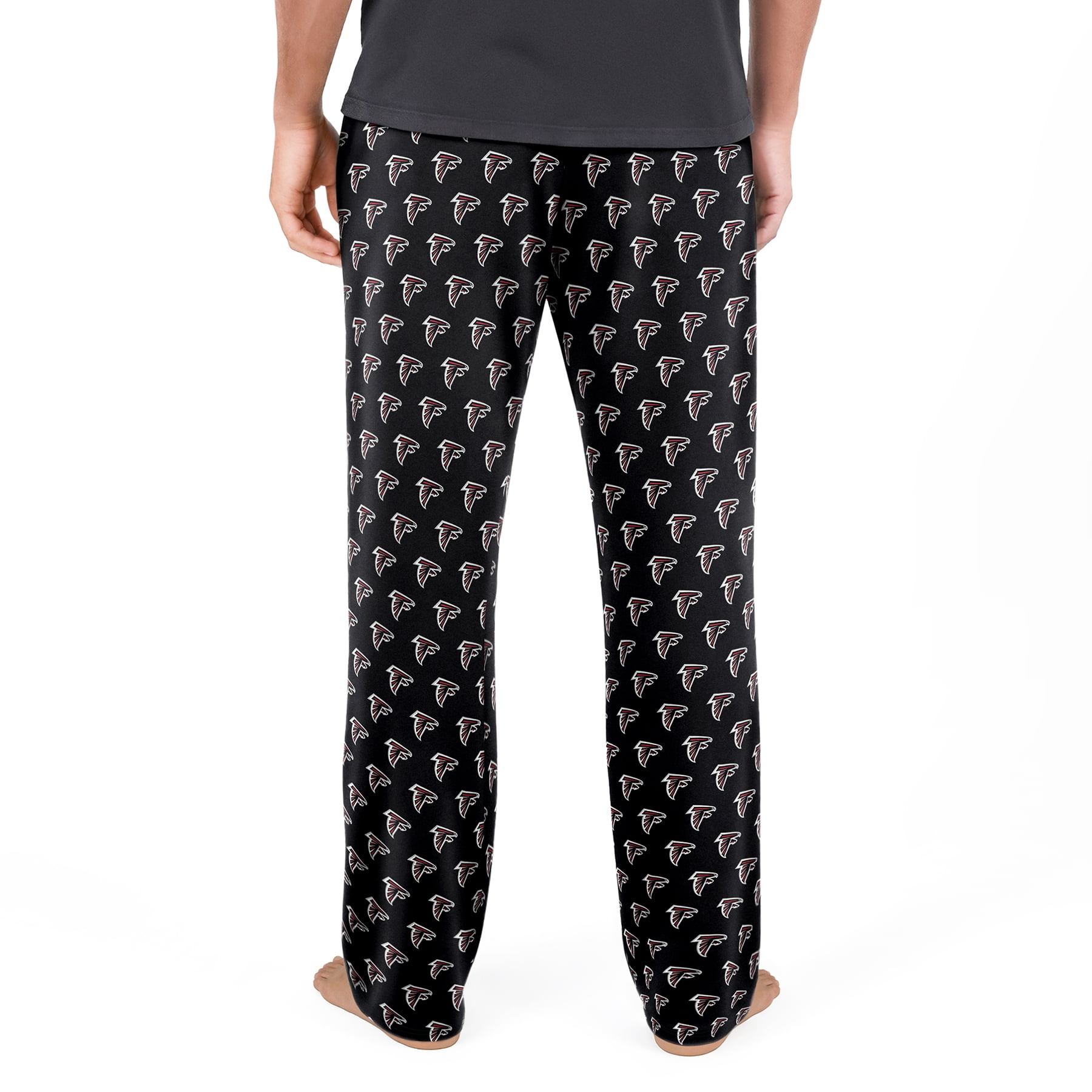 NFL Mens Atlanta Falcons All Over Print Pajama Pants