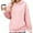 348fenhong, variant on Hoodies for Women Casual Long Sleeve Drawstring Waffle Cotton Hooded Sweatshirt Jacket with Kangaroo Pocket Alsol Lamesa