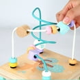 thumbnail image 2 of Children Wooden Multi-function Puzzle  Bead Treasure Box Early Learning Intellectual Development Parenting Math Toy, 2 of 18
