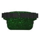 thumbnail image 3 of Fotbe Green Sparkling Cangurera Cuadrada con Estampado de Doble Capa, Bolsa de Cintura Ajustable Mini para Hombres y Mujeres, 3 of 9