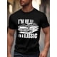 thumbnail image 1 of Men's T-Shirt,Short Sleeve Tee Shirt Casual Tops I'm Classic Crew Neck T Shirts for Men, 1 of 8