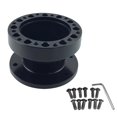 thumbnail image 1 of Riwesomey Espaciador de volante de 51mm, aleación de aluminio, repuesto Universal, adaptador de cubo de volante, elevador para coche, vehículo Vehículos, repuestos y accesorios Mis No.2 Riwesomey VI009457-02, 1 of 1