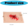 thumbnail image 3 of Wearable Trauma Wound Skin Module Reusable Trauma Skin Model for Emergencies Medicals Training and Medicals Education, 3 of 9