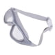 thumbnail image 3 of Gafas de natación para adultos con protección UV, antivaho y montura grande. Gris, 3 of 9
