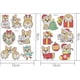 thumbnail image 4 of 10 Hermosas Pegatinas Decorativas Tarjeta Felicitación Autohesión Manual (BT042), 4 of 4