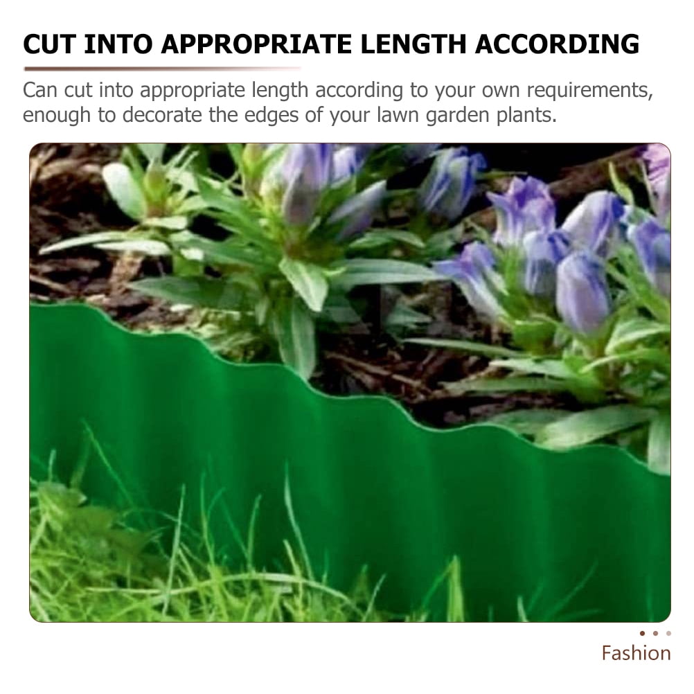 unbranded  Garden Boundary Fence Outdoor Courtyard Edging Border Green