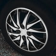 thumbnail image 1 of OULII Plastic Wheel Hub Cover for Daily Driving Black 1Set, 1 of 8