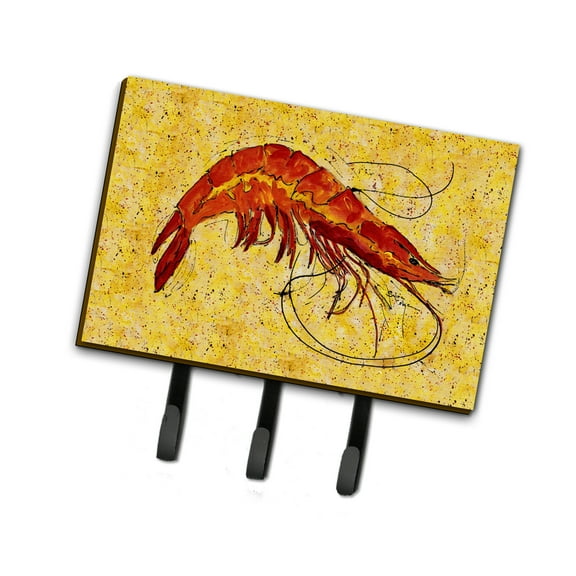 Carolines Treasures 8126TH68 Shrimp Leash or Key Holder Triple Hook multicolor