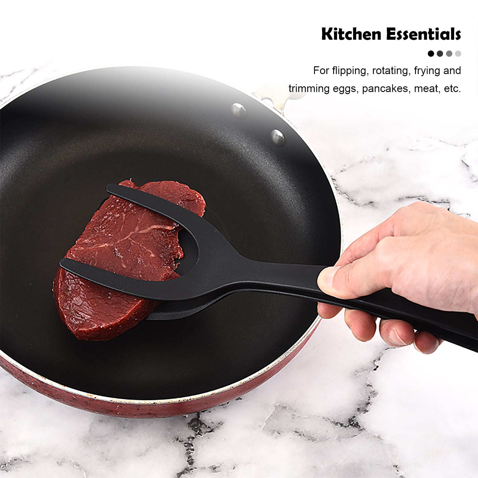 Grip and Flip Pancake Egg Spatula Silicone French Toast Omelet Making Kitchen KE Grip and Flip Pancake Egg Spatula Silicone French Toast Omelet Making Kitchen KE