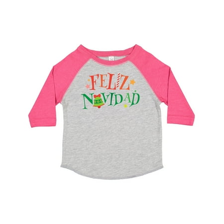 

Inktastic Feliz Navidad Christmas Gift Toddler Boy or Toddler Girl T-Shirt