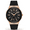 Black/ Gold, variant on Bulova Women's Curv Rubber Strap Watch 98R240
