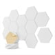 thumbnail image 1 of Paquete de 12 Paneles Acústicos, 12 X 10 X 0,4 Pulgadas, Paneles Insonorizados Autoadhesivos Hexagonales, para Dormitorio, Hogar, Estudio, Color, 1 of 5